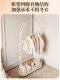 Creamy style children's floor-standing bedroom clothes hanger living room home removable coat rack metal hanging bag storage rack