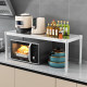 304 stainless steel one-layer kitchen countertop storage rack oven single two-layer seasoning induction cooker microwave oven storage rack