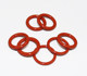 Silicone wire diameter 1.8 inner diameter 10.6/11.2/15/16/17/18/19-50 Sealing ring O-ring food grade
