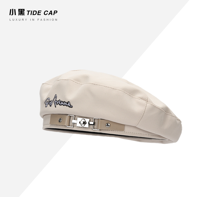 TRENDY BRAND BURE AVENUE SHOWS FACE SMALL BERET HAT SUMMER BERET HAT FEMALE SPRING AND AUTUMN OCTAGONAL HAT FEMALE PAINTER HAT INS