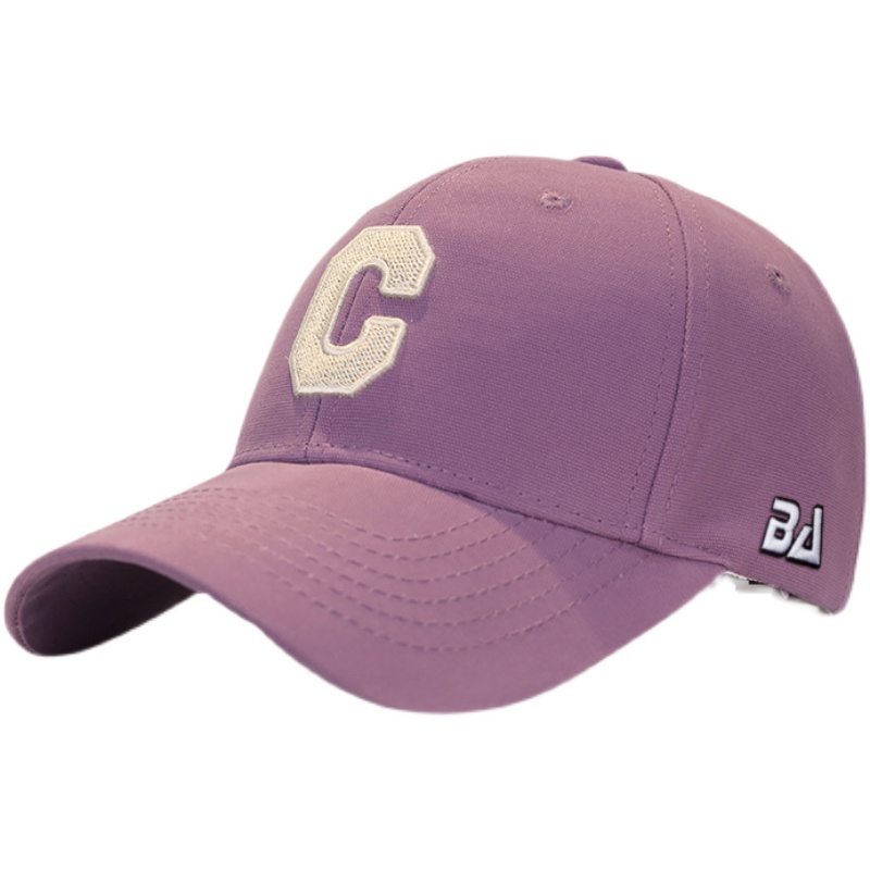 TRENDY BRAND BURE AVENUE HAT C LETTER EMBROIDERY BASEBALL CAP SUMMER MENS AND WOMENS SUNSCREEN CAP JAPANESE SERIES