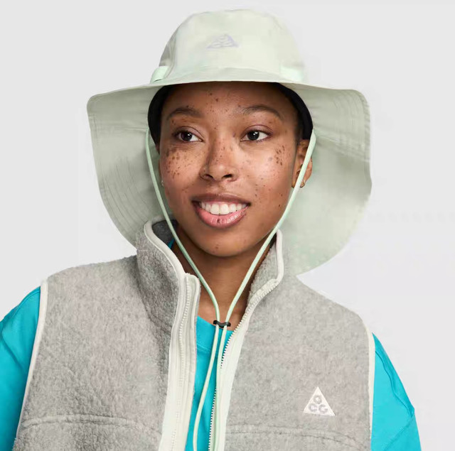 Nike耐克ACG户外反光防风防水可收纳渔夫帽运动帽梭织透气FQ6845