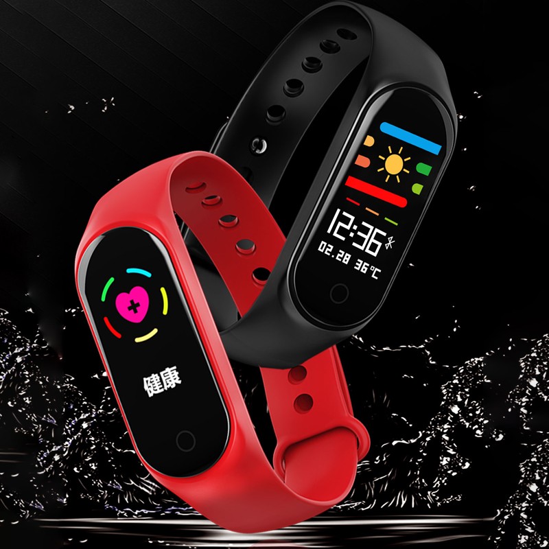 NEWMINE M3 스포츠 스마트 팔찌 남성과 여성을 위한 심박수 혈압 스포츠 수면 블루투스 팔찌