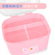 Household Korean needle and thread storage box Household double-layer hand-held needle and thread box Needle and thread cross-stitch tool accessories storage box
