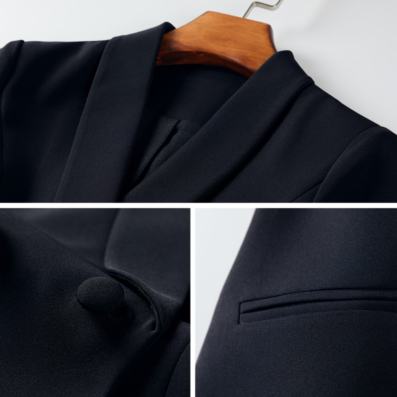 HIGH-END PROFESSIONAL WEAR TEMPERAMENT PRESIDENT SUIT WOMENS SHORT SLEEVE OL FORMAL WEAR MANAGER OVERALLS SKIRT SUMMER NEW
