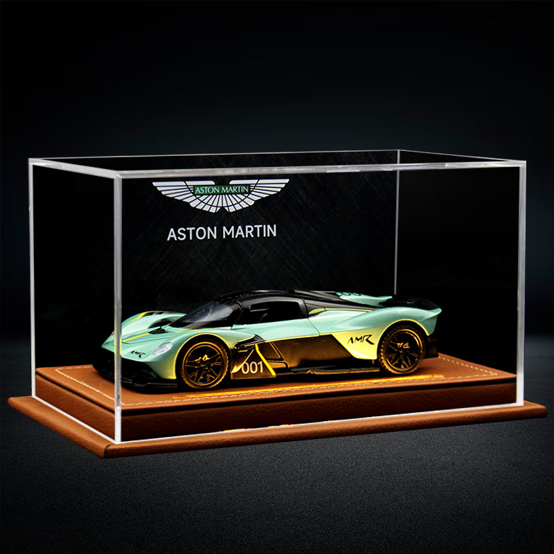 Aston Martin Valkyrie Сплавная модель спортивного автомобиля Имитационный автомобиль Коллекция игрушек Модель автомобиля Украшение Подарок для мальчика Изображение 1