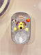 Disposable plastic wrap cover storage box Love Cartoon 2025 new style without punching can kitchen wall-mounted fresh bag box