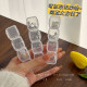 Fixed 24 grid transparent PP plastic storage box rubber band beaded screw hardware tool accessories accessories sorting box