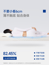 Тюфяк пены памяти 【快充软垫】梦百合记忆棉床垫软垫家用卧室零压薄垫榻榻米床褥 Dreaming lilies