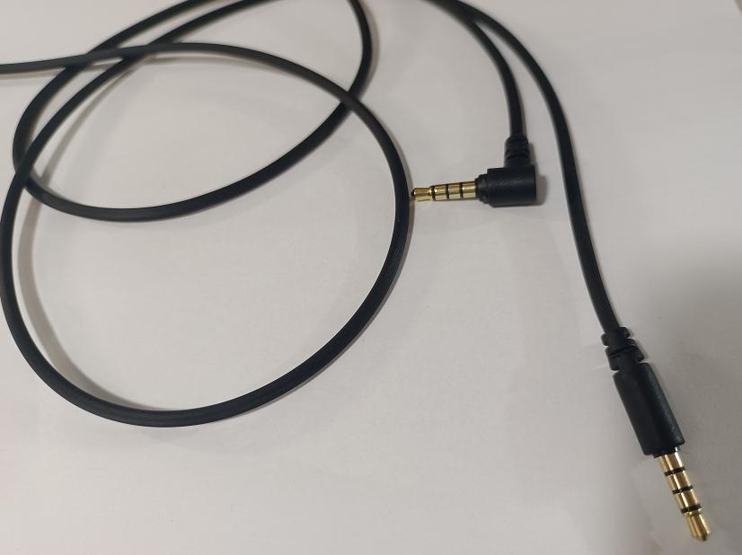 SUITABLE FOR RAZER WIRELESS HEADPHONES 3.5MM MALE-TO-MALE PLUG CONNECTION AUDIO CABLE REPLACEMENT ACCESSORY