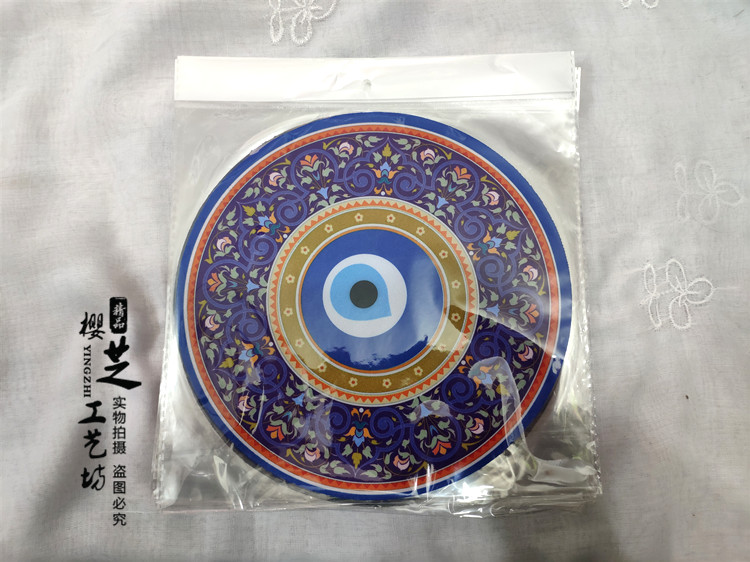 XINJIANG STYLE GIFTS ETHNIC CHARACTERISTICS WIND MOUSE PADS COASTERS ANTI-SCALD PADS TELEPHONE PADS SMALL ROUND PADS BOWLS SQUARE HEAT INSULATION PADS