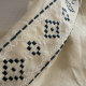 Full hemp embroidery Foreign trade tail single linen sheet single piece 100% pure hemp embroidery thickened double sleeping list clearance