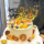 Бесплатная доставка Fortune Cake decoration plug-in вставка для торта на день рождения Fortune Dollar Fortune Baking dress-up plug-in mini 3