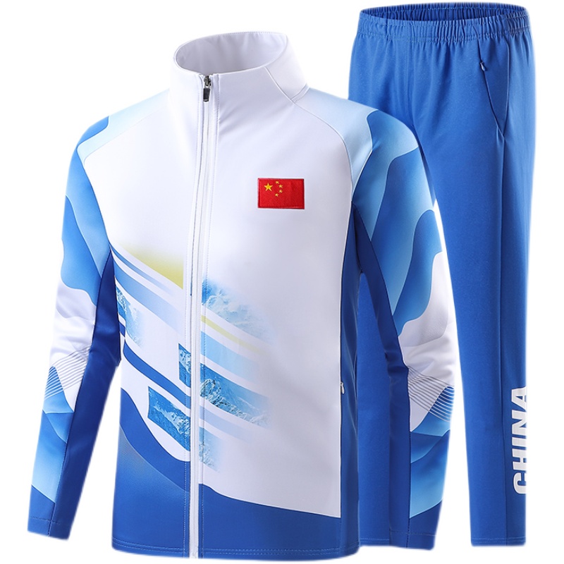 GAMES VOLUNTEER CLOTHINGCHINESE TEAM SPORTSWEAR SUITSMENS NATIONAL TEAM TRAINING UNIFORMSATHLETE TEAM UNIFORMS CUSTOMIZATION