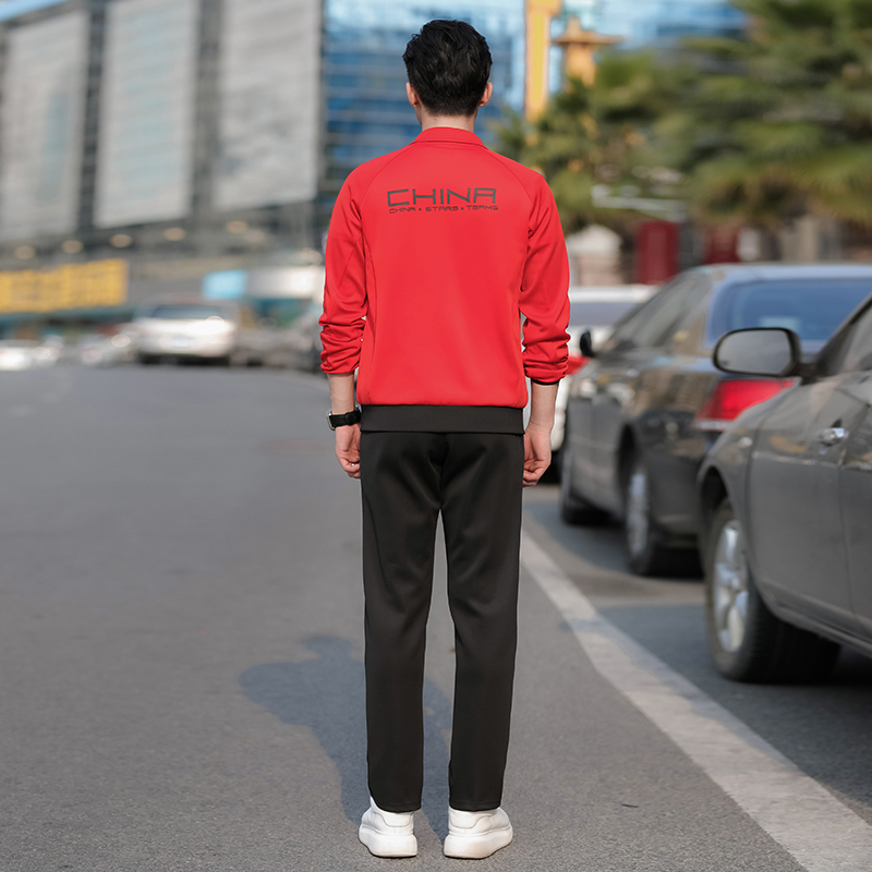 CHINESE GOALBALL SPORTSWEAR UNI SUITS SPORTS MEETING STUDENT CLASS UNIFORMS VOLUNTEER TEAM UNIFORMS PRINTED LOGOS