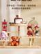 Stall display stand staircase solid wood creative jewelry ornaments display stand display stand storage dessert succulent ins