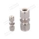 316 card cover two-way stainless steel two-way direct card cover joint direct head metric imperial two-way
