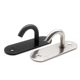 Stainless steel opening long oval buckle hook black top hook sand bag projection curtain roof ceiling fan hook