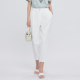 GTYS Summer Counter New Fashionable, Casual, Loose, and All-match Straight Small Foot 8-Cut Pants 1C21K8230