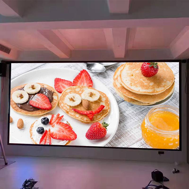 BOE 실내 풀 컬러 LED 디스플레이 작은 피치 P1.25 P1.53 P1.86 P2 대형 스크린 사용자 정의