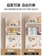 Desktop hole plate shelf desk multi-layer bookcase vertical student home office work station desk storage rack