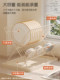 Light luxury butter style kitchen storage rack countertop dish storage rack for household multi-function foldable drain drain bowl and dish rack
