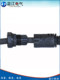 Lanjiang M tooth PG tooth with locking nylon corrugated pipe joint plastic hose quick insert Glan head wavy pipe Gelan