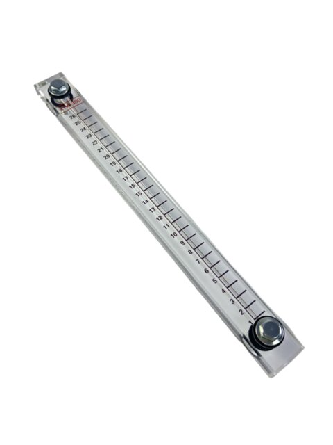 Oil ruler Acrylic aluminum alloy shield case Oil tank level meter Oil level meter Diesel generator set Oil barrel oil tank