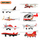 Matchbox City Hero Simulation Aircraft Alloy Aviation Model Men's Toy Aircraft Fighting Helicopter Boeing 747