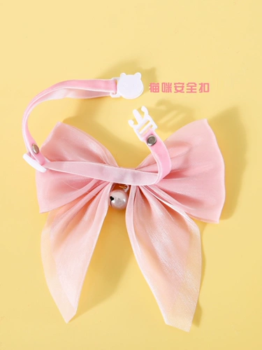 Бархатный чокер с бантиком, колокольчик, регулируемая галстук-бабочка, ожерелье, домашний питомец, кот