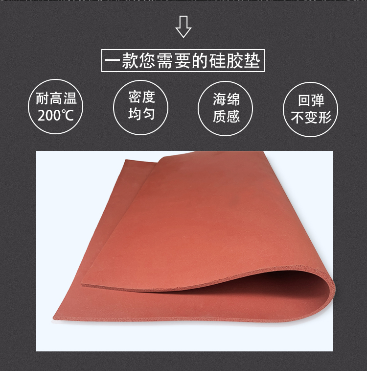 열전달 기계 고온 방지 발포 실리콘 패드 열전달 열전달 인쇄 기계 특수 실리콘 플레이트 40*60CM