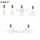 304 stainless steel fan nozzle high and low pressure atomization nozzle dust removal cleaning fan humidification nozzle water pipe nozzle