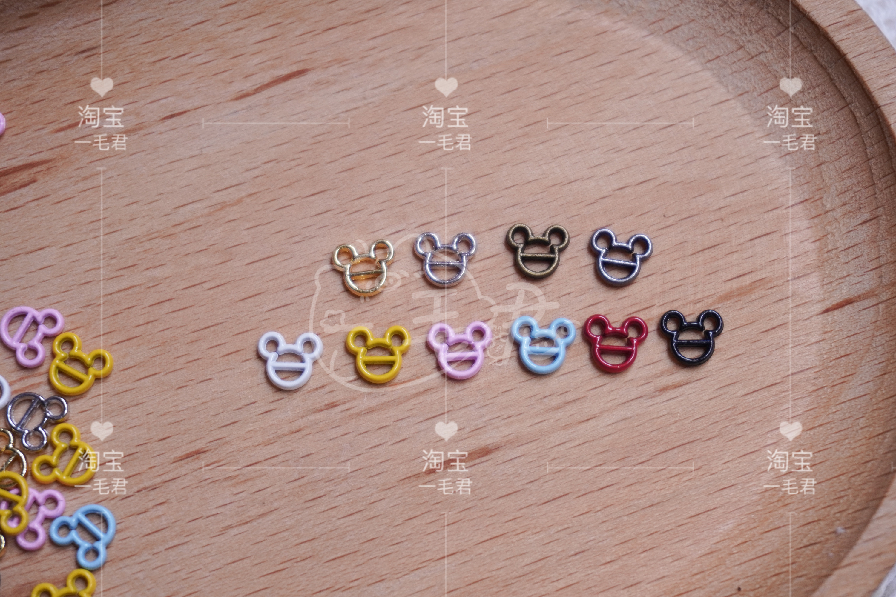 YIMAOJUN INNER DIAMETER 3MM CARTOON JAPANESE BUCKLE OB11 BABY CLOTHING ACCESSORIES STRAP BUCKLE SHOE BUCKLE DIY CROCHET ACCESSORIES