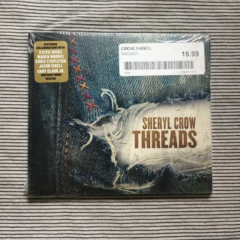 Мексиканская версия нераспечатанного фолк-диска Шерил Кроу-Threads Изображение 1
