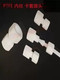 Teflon inner tooth hood through pipe joint anticorrosion acid and alkali resistance