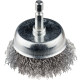 Electric drill wire brush hexagonal handle electric cleaning bowl type electric grinding head woodworking wall grinding rust removal polishing tool