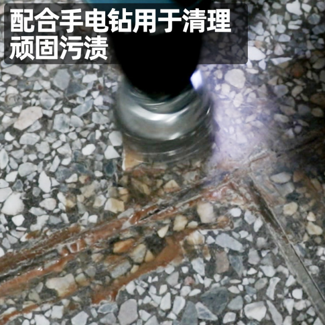Electric drill wire brush hexagonal handle electric cleaning bowl type electric grinding head woodworking wall grinding rust removal polishing tool