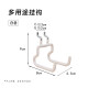 Accessories hook hole board bookshelves for bookshelf storage desk round hole hanging board without hole drilling hook