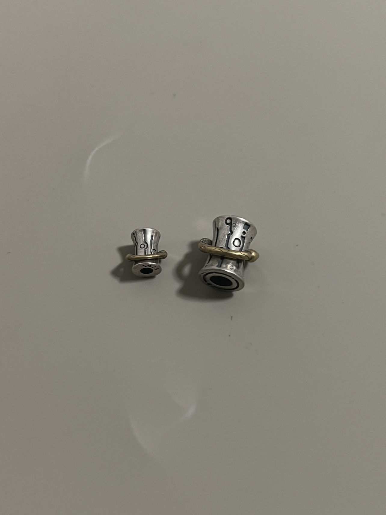 [부속품] 유성통구슬 작은 허리통구슬 대사이즈 약 7MM 소사이즈 약 5MM 약 S
