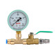 Air pipe pressure gauge Water pipe pressure gauge Water pressure gauge Water pipe valve Floor heating pipe pressurization gauge
