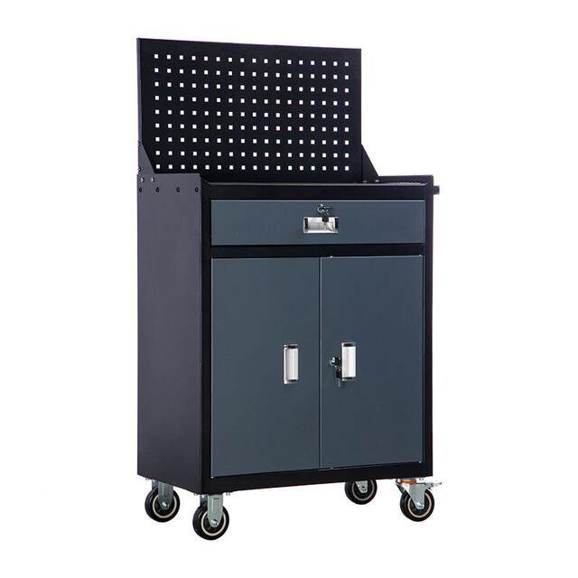 Hardware RM, FLM thickened heavy duty tool cabinet repair pumped-type tool car moving handle moving table trolley zero type