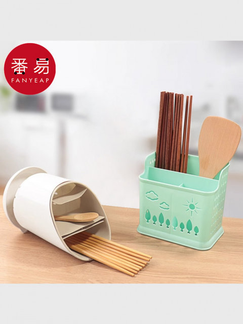Chopstick tube A1P00-Home creative chopsticks spoon fork rack Chopstick basket hold kitchen dining storage