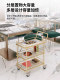 Nordic mobile dining cart trolley hotel wine storage car multi-layer restaurant storage rack cake delivery tea cart