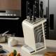 304 stainless steel kitchen knife stand storage rack countertop multi-function tool storage 2025 new kitchen knife placement seat