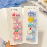 Детская заколка для волос для девочек, безвредные детские шпильки для волос для младенца, аксессуар для волос, щипцы