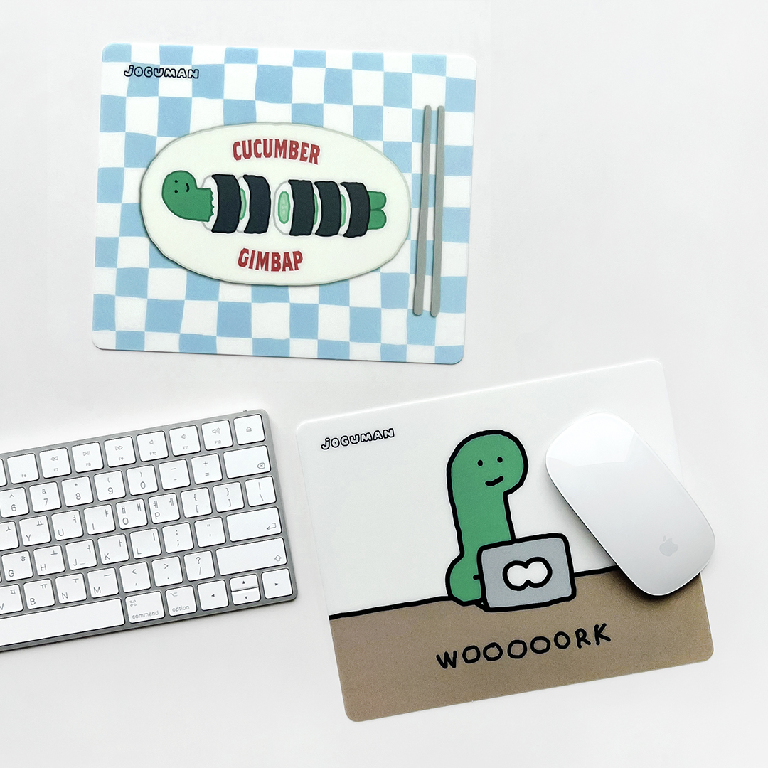 KOREAN JOGUMAN MOUSE PAD LITTLE DINOSAUR MOUSE PAD WATERPROOF AND NON-SLIP GENUINE STOCK