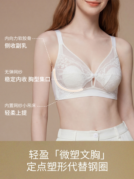 哺乳内衣夏季薄款产后喂奶专用防下垂前开扣文胸超薄透气孕妇胸罩 — 4