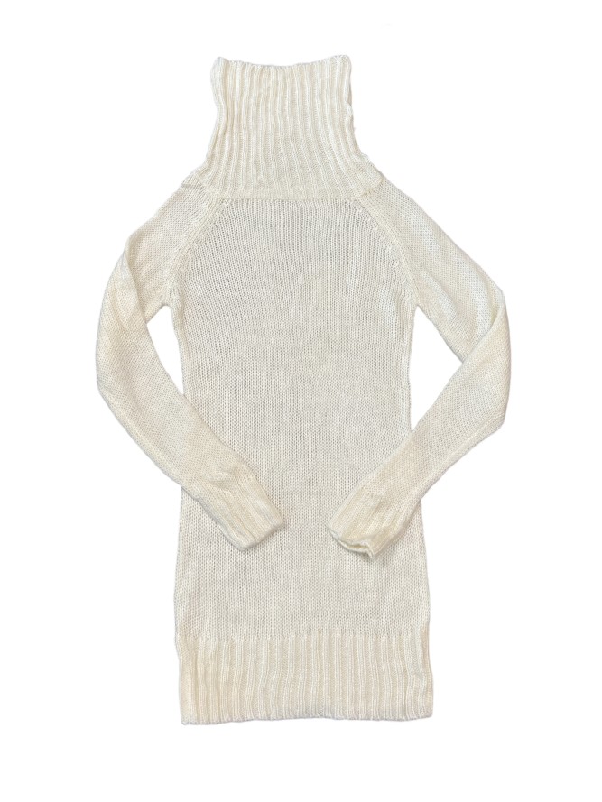 대외 무역 하이넥 QQ 쇼 핫걸 스웨터 스커트