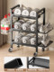 Fitness equipment storage yoga mat storage basket household ball placement rack equipment storage artifact room interior rack