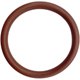 Spot brown fluoroelastic O-ring diameter 2.5 external mesh 6/7/8/9/9.5/10/11/12/13--27mm